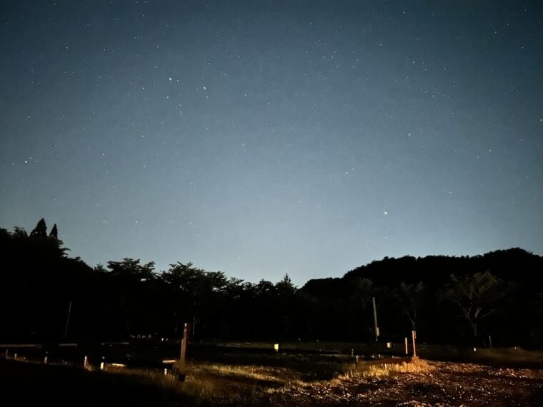 やまもりサーキット　星空